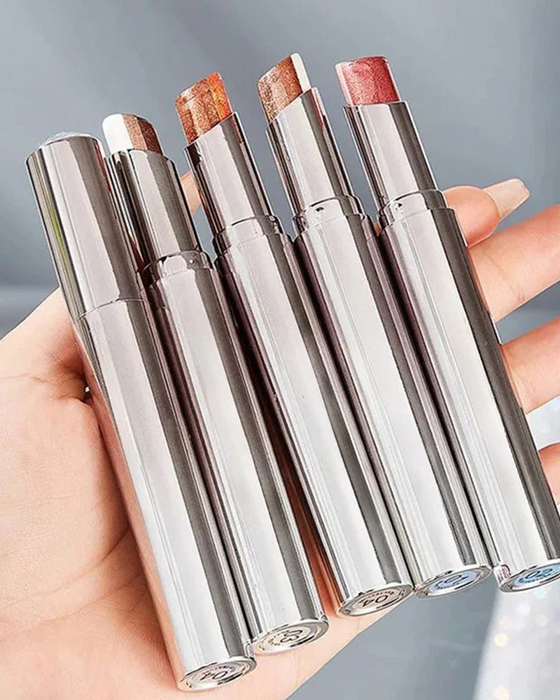 Wasserfester Glitzernder Lidschattenstift Mit Farbverlauf