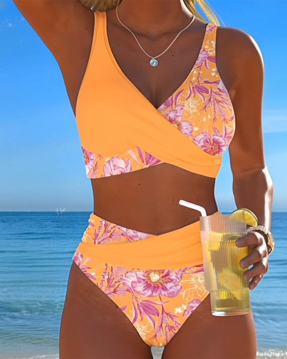 Bikini Blumig Druck Sexy