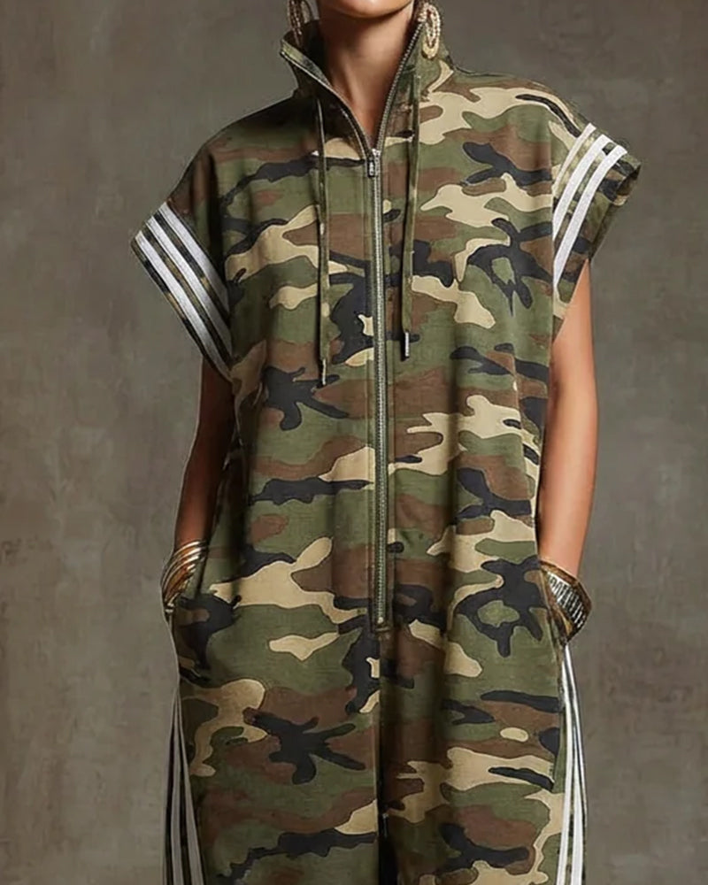Overall Camouflage Streifen Utility