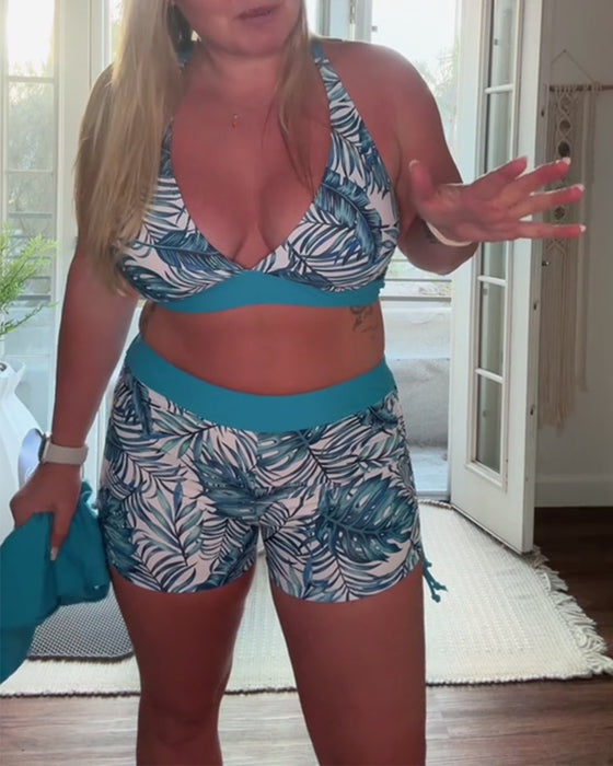 Bikini Modisch Und Vielseitig Freizeit Zweiteilig