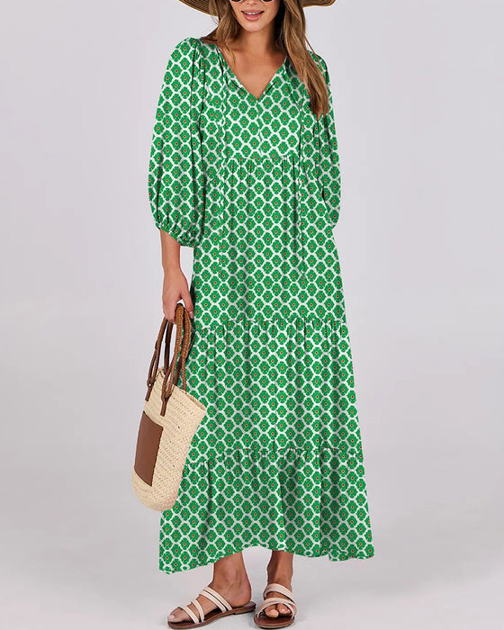 Kleid Lässig A-Linie