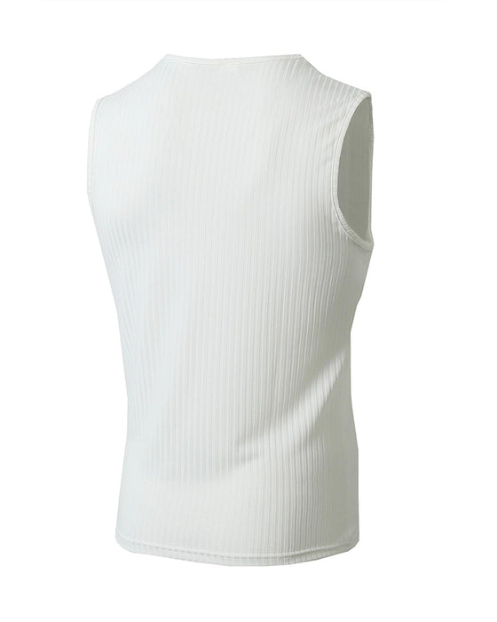 Herren Tanktop Einfarbig Sport Lässig
