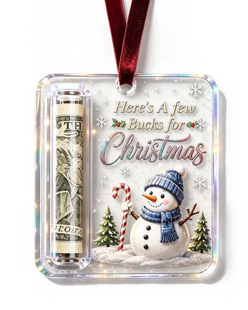 Weihnachten Bargeld Geschenk Ornament