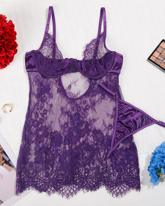 Nachthemd Set – Sexy Unterkleid