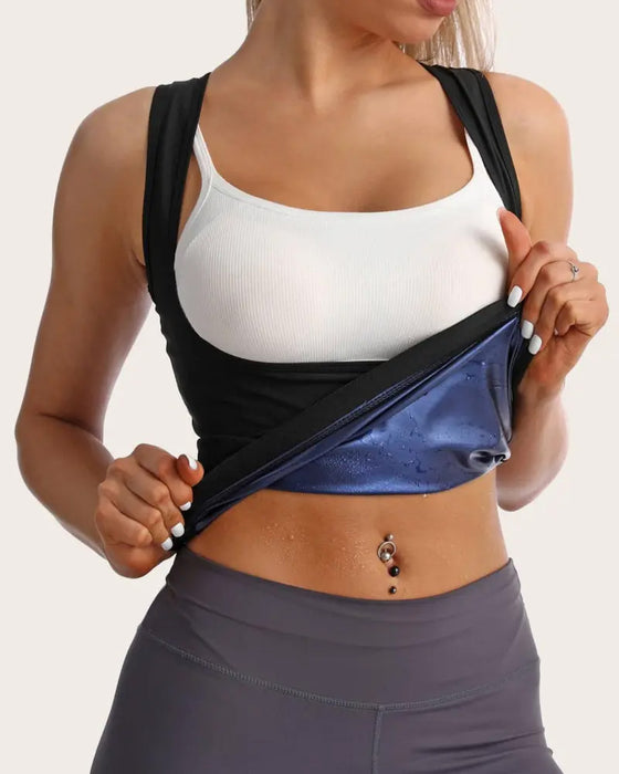 Damen Tanktop Schweiß Training Fitnessstudio Formend