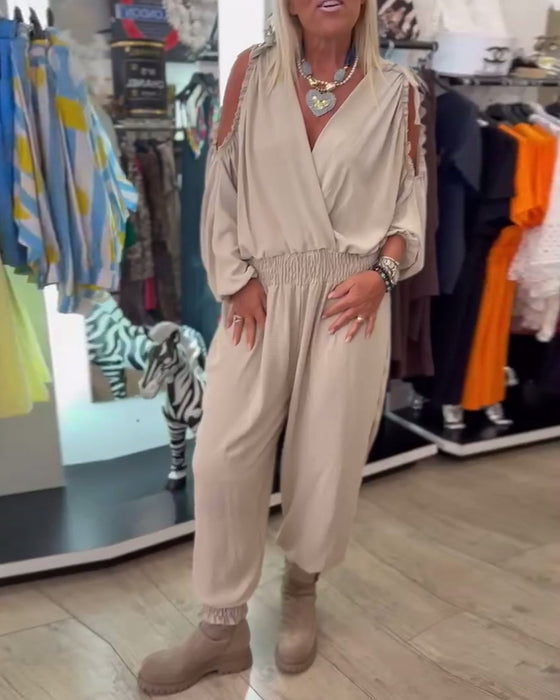 Jumpsuit Von Der Schulter