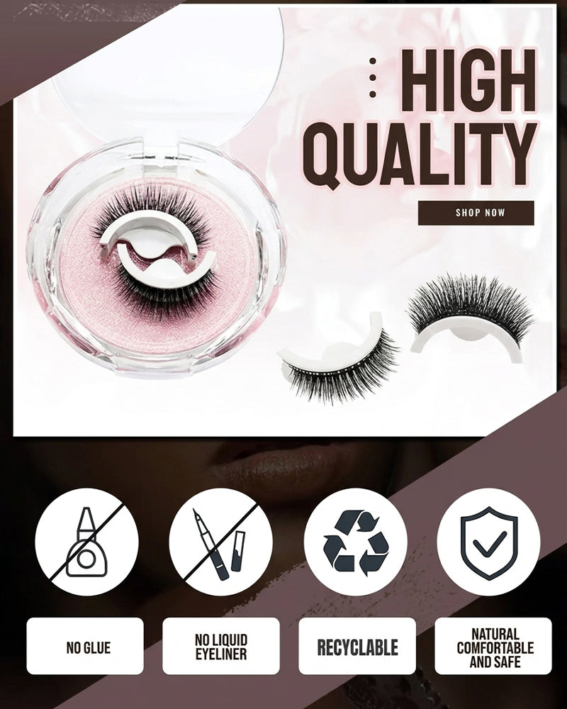 🥳2026 Im Angebot 🥳💞 Mehr Als 50.000 Verkauft! 👁️✨ Wiederverwendbare Selbstklebende Falsche Wimpern – Kein Kleber Nötig, Einfach Auftragen Und Los. Natürliche Locke, Wiederverwendbar Und Leicht Zu Entfernen. Ein Echter Gamechanger In Der Schönheit! 💕🌸