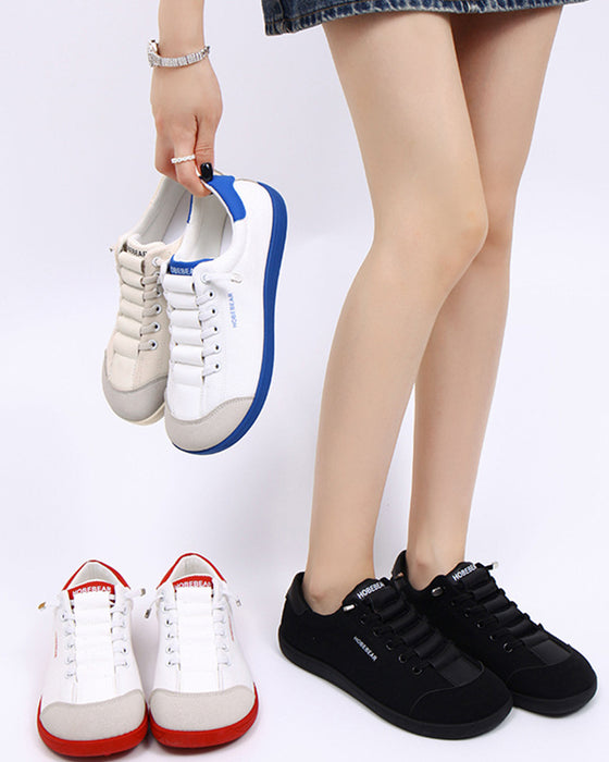 Lässige Sneaker mit breiter Zehenpartie für Damen