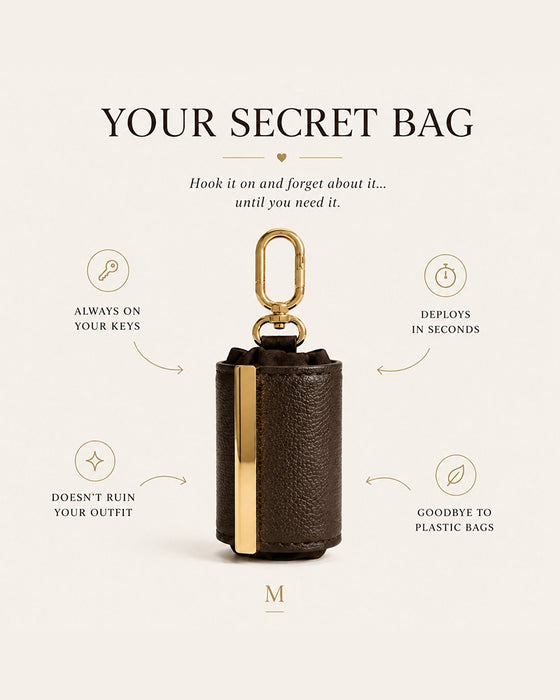 Verwandelbare Charm-Tasche – Stilvolle Vegane Leder Tote & Schlüsselanhänger-Charm