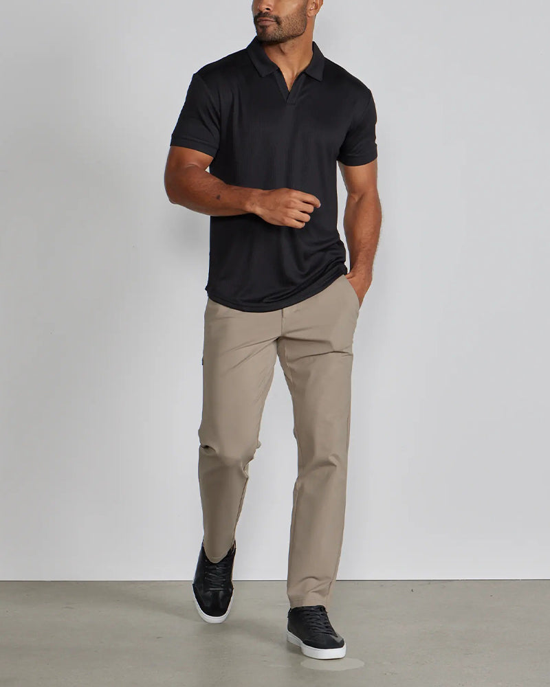 T-Shirt Polo Kragen Kurzer Ärmel Herren