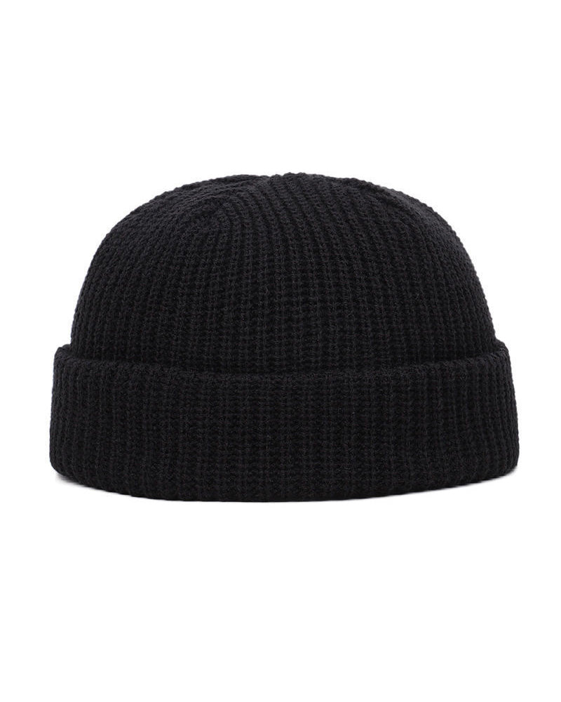 Herren Rippstrickmütze