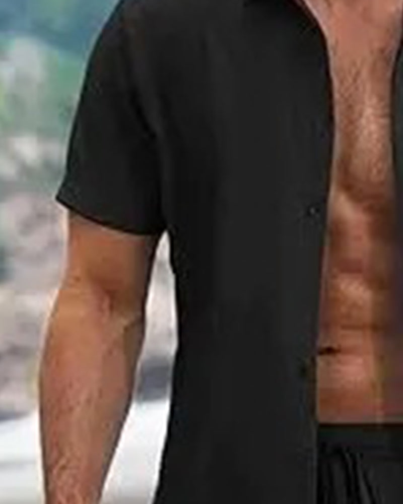 Hemdenset – Herren-Poloshirt Mit Kurzem Arm