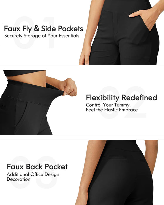 Hose Slim Fit Lässig Vielseitig Tasche