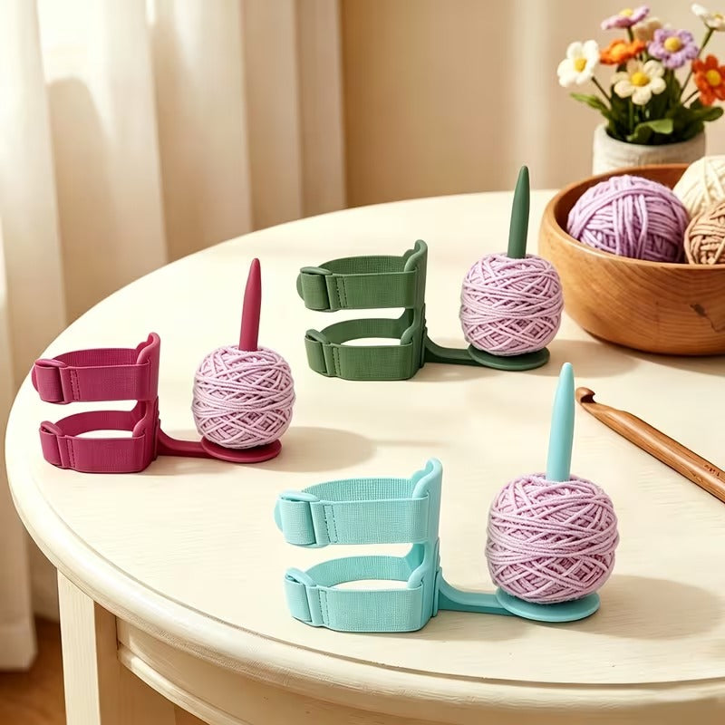Stricken & Häkeln Verstellbarer Garnhalter Für Arm