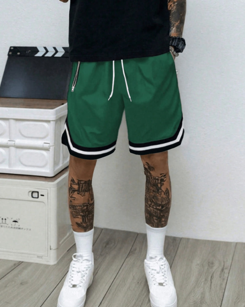 Herrenshorts Sport Kordelzug