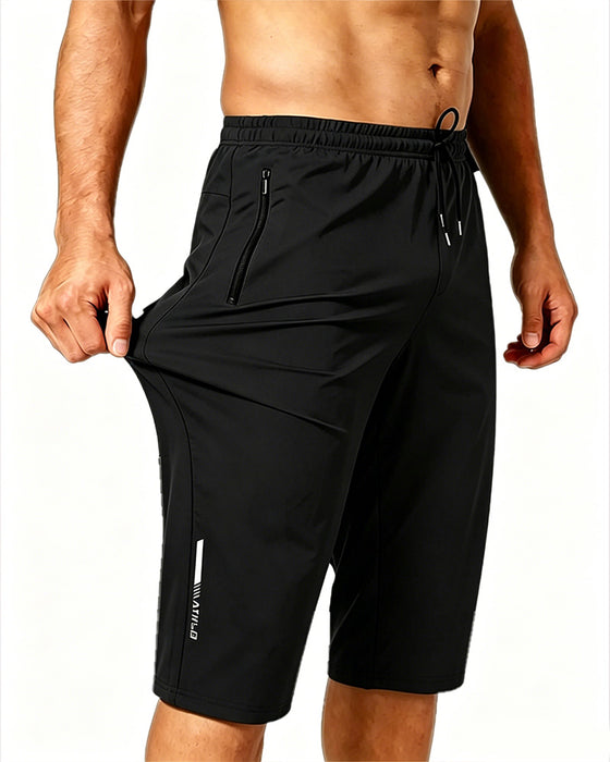 Hosen Kühlend Dehnbar Elastische Taille Kordel Schnell Trocknend Aktiv