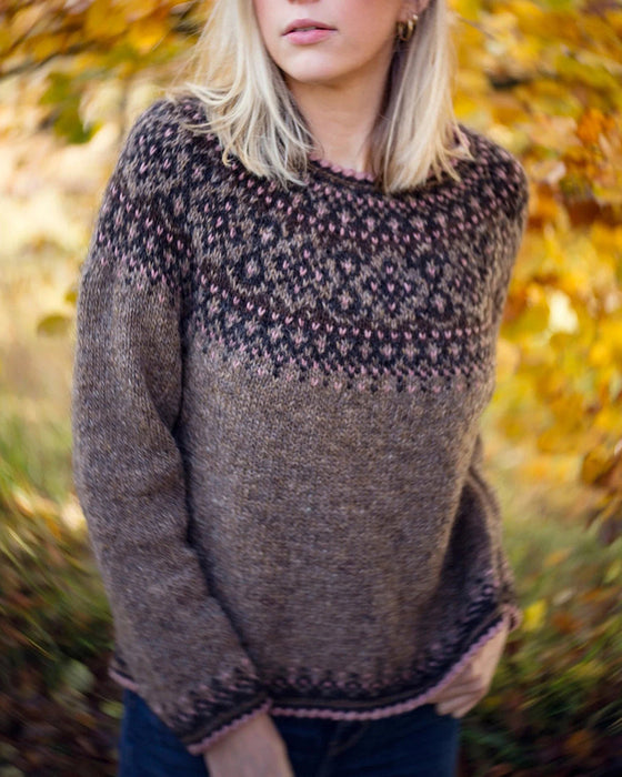 Pullover Mit Rundhals Und Farbblock Merkmalen