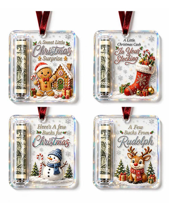 Weihnachten Bargeld Geschenk Ornament