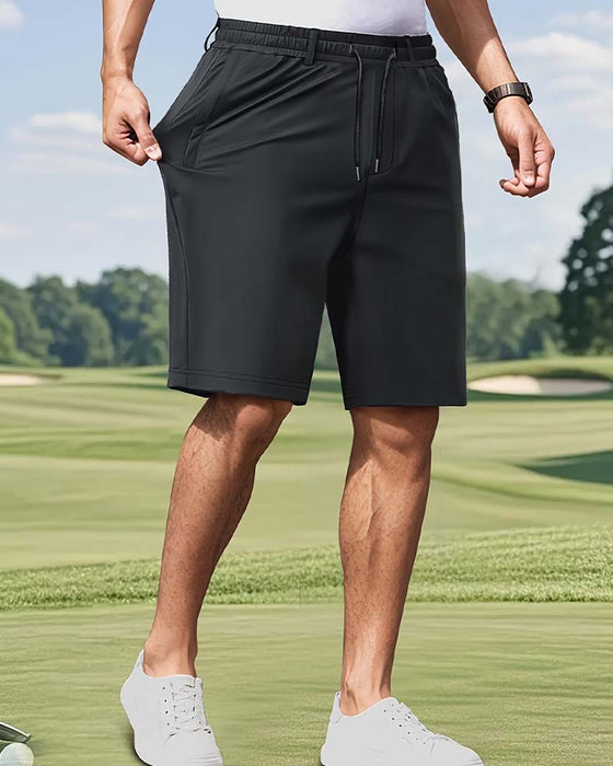 Shorts Elastische Taille Kordelzug Herren