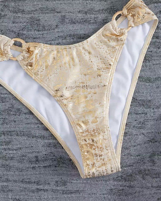 Bikini Metallschließe Design