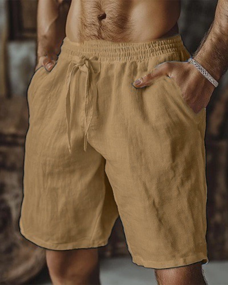 Shorts Kordelzug Elastischer Bund