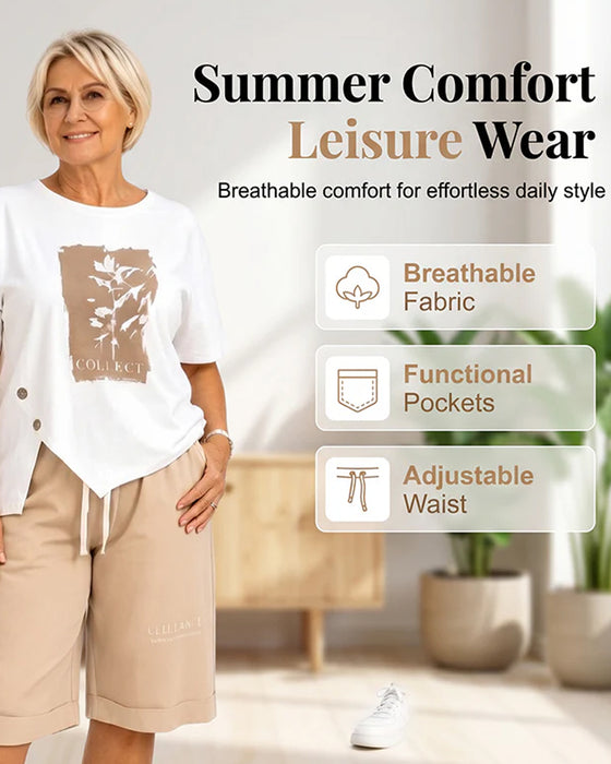Set Kurzarm T-Shirt Und Shorts