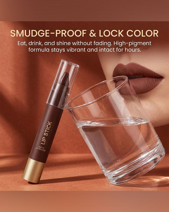 Samt Matt Seiden Textur Hohes Pigment Lippenstift