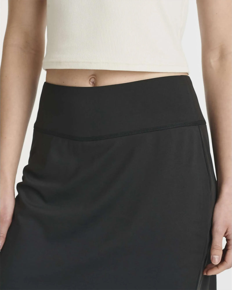 Rock Hohe Taille Einfarbig Kurz