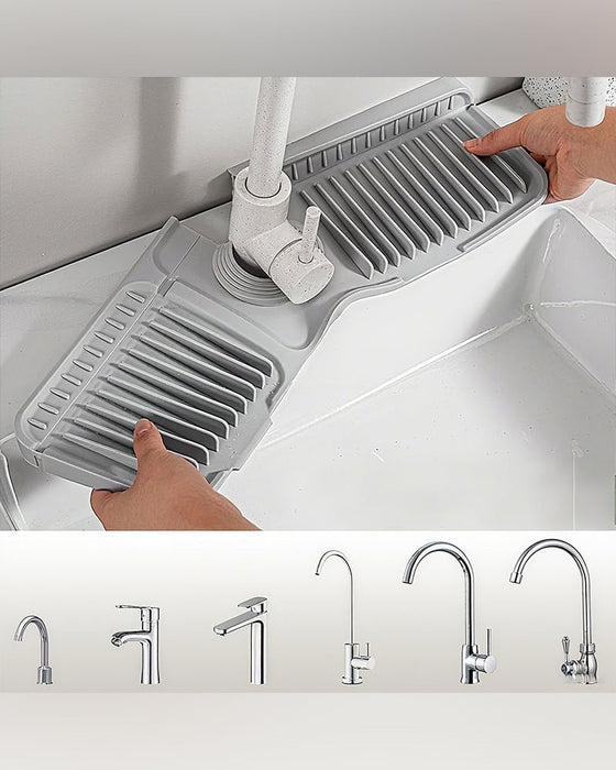 Knopf Silikon Wasserhahn Ablaufmatte-Promo