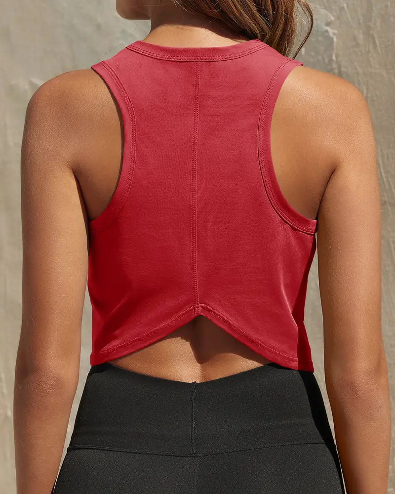 Tanktop Sportlich Cropped