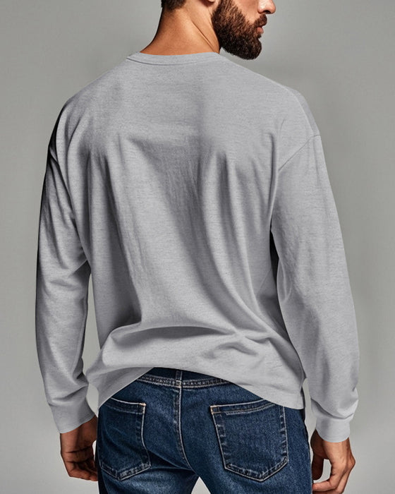 Top Atmungsaktiv Pullover Langarm Herren