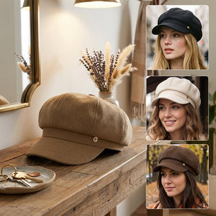 Newsboy-Cap Im Britischen Stil