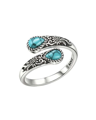 Gänseblümchen-Muster Ring