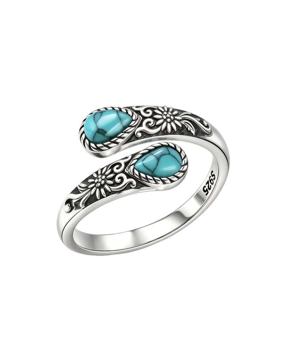 Gänseblümchen-Muster Ring