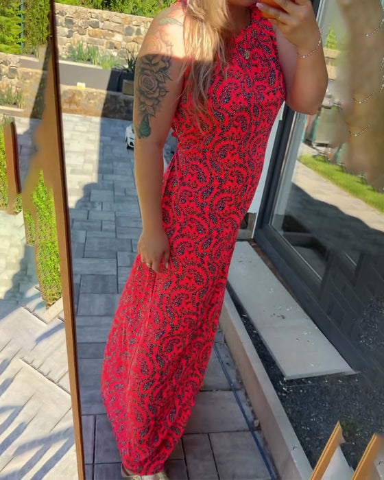Kleid Halter Ärmellos Figurbetont