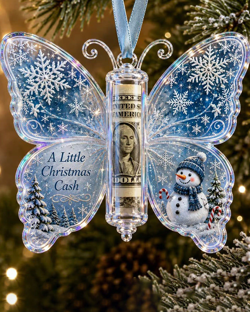 Schmetterling Weihnachten Bargeld Geschenk Dekoration