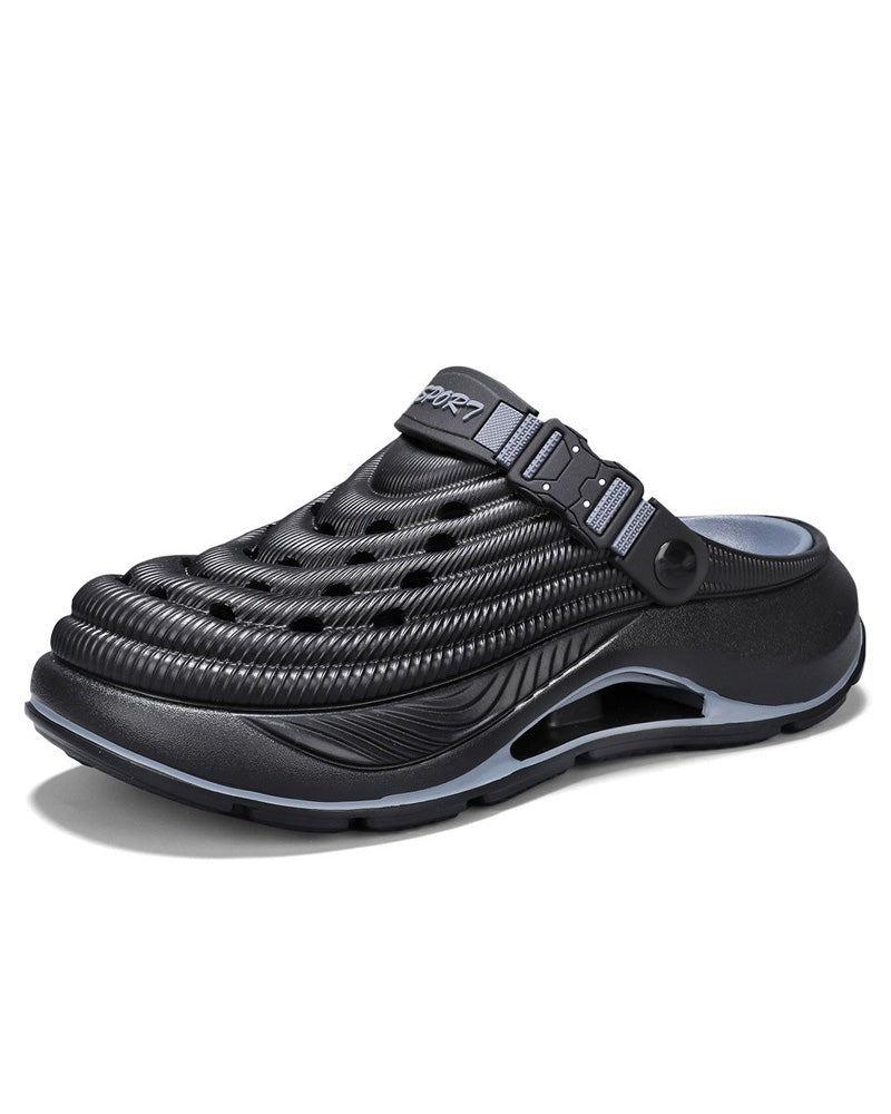 Sandalen Outdoor Dicke Sohle Rutschfest Geruchsresistent Langlebig Schnelltrocknend Weich Strand