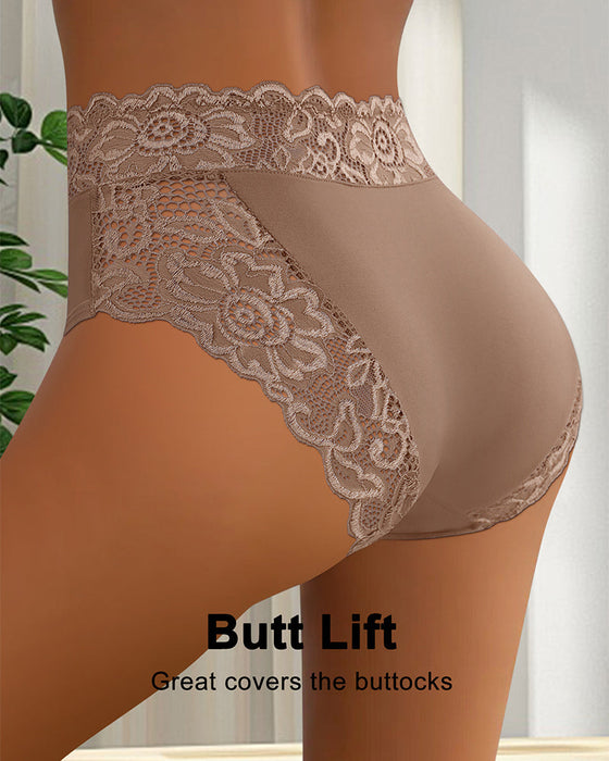 Höschen Sexy Spitze Mittelhoch-4