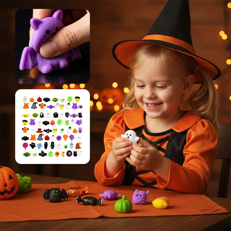 Halloween-Squishies Stressabbau-Spielzeugset