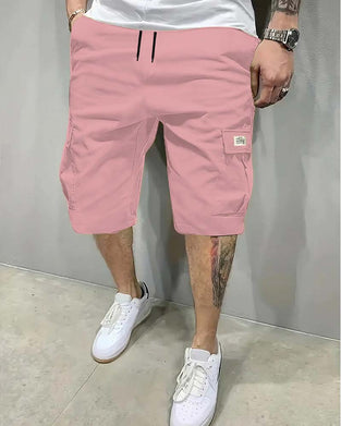 Herren-Shorts Mit Mittelbund Und Kordelzug