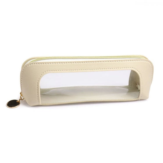 Kleine Transparente Make-Up-Tasche