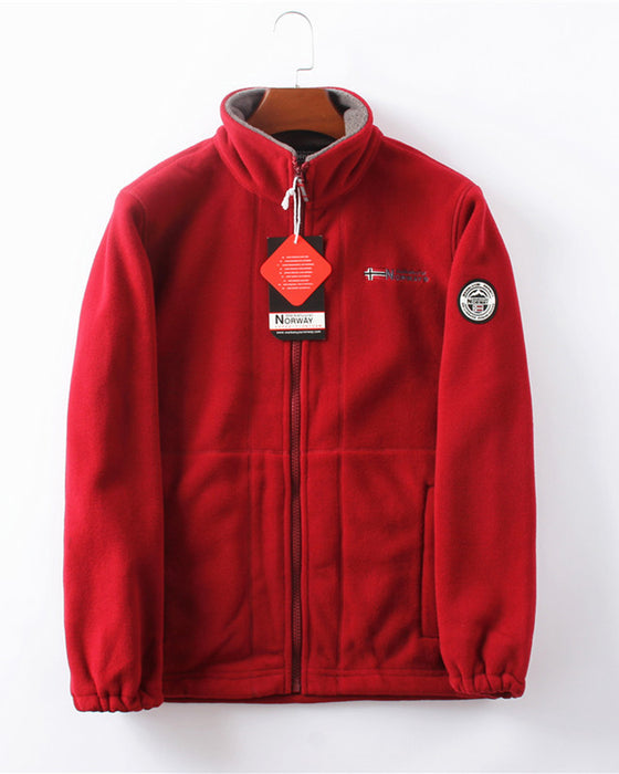 Jacke Herren Doppel-Lag Fleece & 50% RABATT