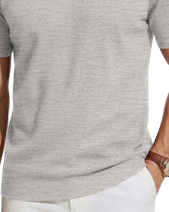 Pullover Mini V-Ausschnitt Lässig Einfarbig