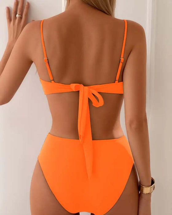 Bikini Sexy Modisch Zweiteilig