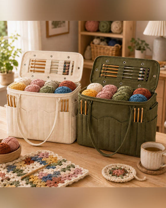 Canvas Garn Aufbewahrungstasche Mit Nadel Taschen
