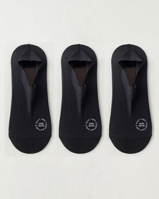 Socken Herren Eis Seide Boot