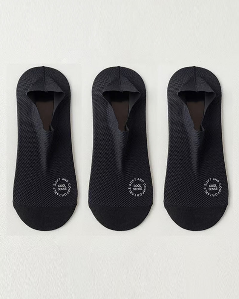 Socken Herren Eis Seide Boot
