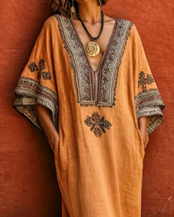 Kleid Bohemian Locker Lässig