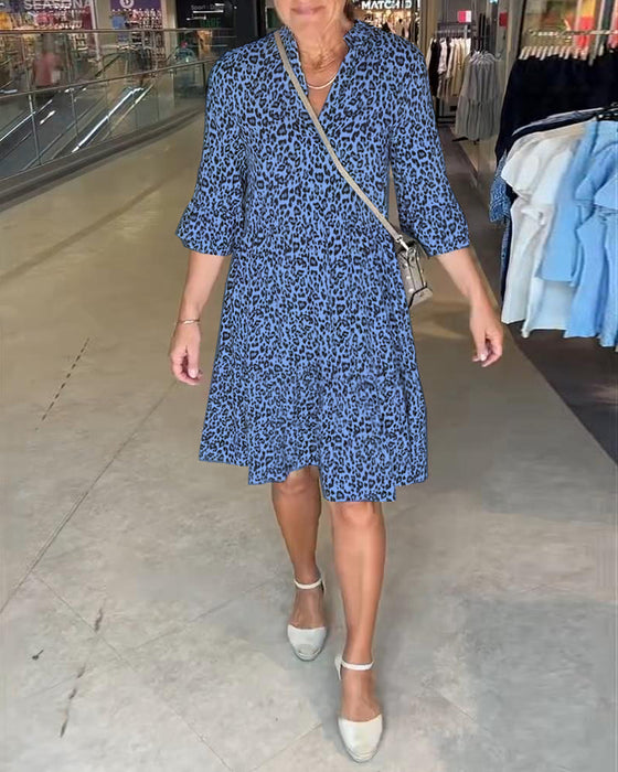 Kleid Leopardenprint