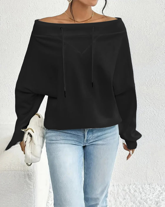 Sweatshirt Mode Uni Farbe